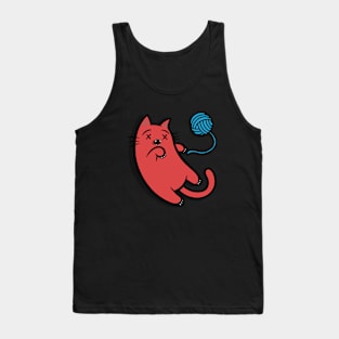 Gateway Kitty Red Tank Top